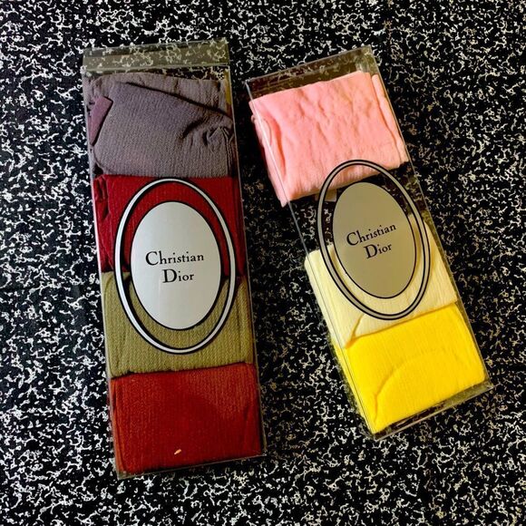 Vintage Christian Dior Stockings  - Picture 1 of 5